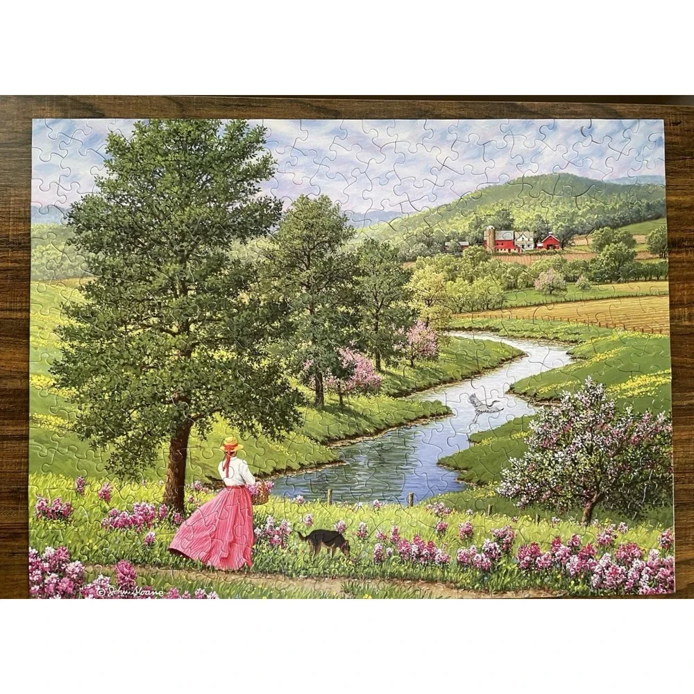 300 Piece Puzzle Bits and Pieces Flight of Fancy Complete Pre-Owned Jigsaw